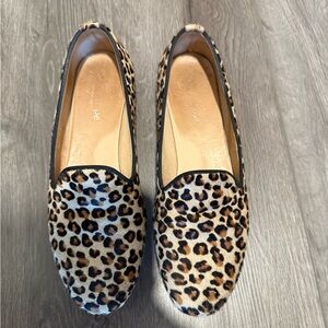 Chic Leopard Print Women's Loafers
